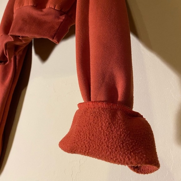 New Very plush lux cinnamon cropped hoody. XS. - Picture 3 of 4